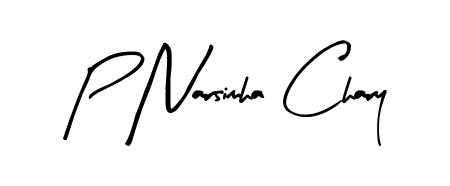 The Arty Signature typeface gives name P Narsimha Chary a refined look. Suitable for certificates, diplomas, and official verification. P Narsimha Chary signature style 8 images and pictures png