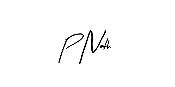 You should practise on your own different ways (Arty Signature) to write your name (P Nath) in signature. don't let someone else do it for you. P Nath signature style 8 images and pictures png