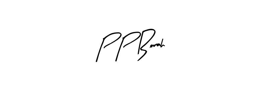 Make a beautiful signature design for name P P Borah. Use this online signature maker to create a handwritten signature for free. P P Borah signature style 8 images and pictures png