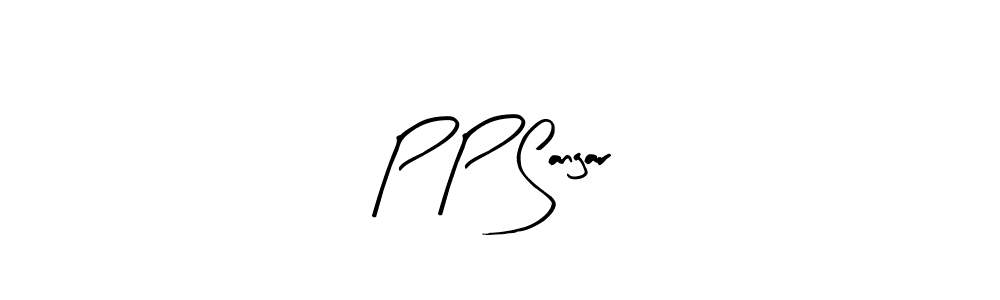 Also You can easily find your signature by using the search form. We will create P P Sangar name handwritten signature images for you free of cost using Arty Signature sign style. P P Sangar signature style 8 images and pictures png