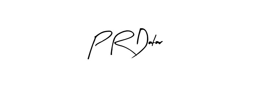 Use a signature maker to create a handwritten signature online. With this signature software, you can design (Arty Signature) your own signature for name P R Datar. P R Datar signature style 8 images and pictures png