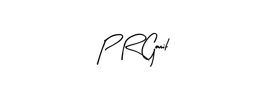 Similarly Arty Signature is the best handwritten signature design. Signature creator online .You can use it as an online autograph creator for name P R Gamit. P R Gamit signature style 8 images and pictures png