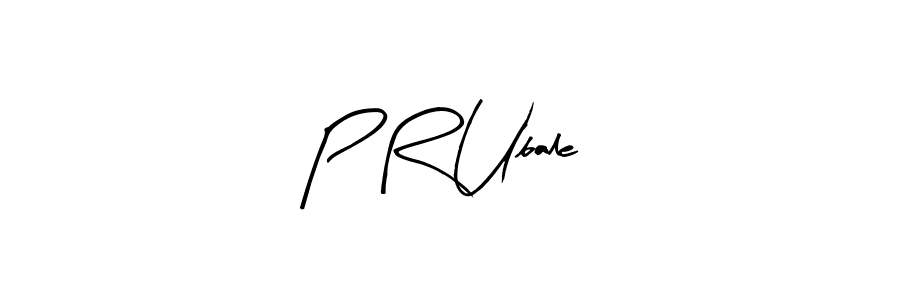 Design your own signature with our free online signature maker. With this signature software, you can create a handwritten (Arty Signature) signature for name P R Ubale. P R Ubale signature style 8 images and pictures png