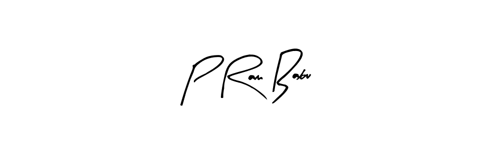 Also we have P Ram Babu name is the best signature style. Create professional handwritten signature collection using Arty Signature autograph style. P Ram Babu signature style 8 images and pictures png