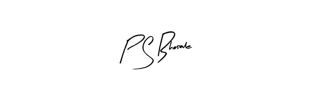 How to make P S Bhosale name signature. Use Arty Signature style for creating short signs online. This is the latest handwritten sign. P S Bhosale signature style 8 images and pictures png