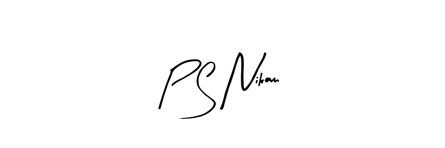 This is the best signature style for the P S Nikam name. Also you like these signature font (Arty Signature). Mix name signature. P S Nikam signature style 8 images and pictures png