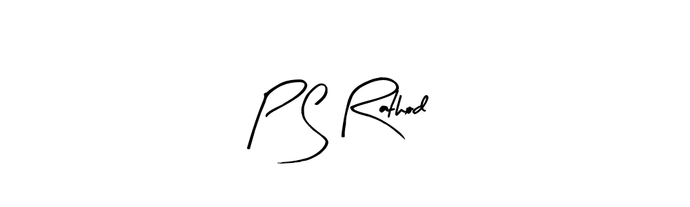 How to make P S Rathod name signature. Use Arty Signature style for creating short signs online. This is the latest handwritten sign. P S Rathod signature style 8 images and pictures png