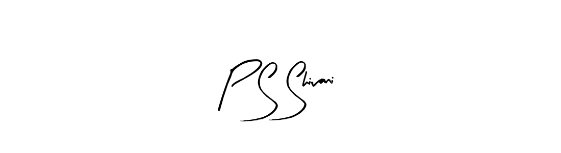 Use a signature maker to create a handwritten signature online. With this signature software, you can design (Arty Signature) your own signature for name P S Shivani. P S Shivani signature style 8 images and pictures png