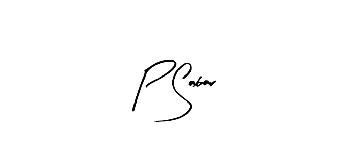 Also we have P Sabar name is the best signature style. Create professional handwritten signature collection using Arty Signature autograph style. P Sabar signature style 8 images and pictures png