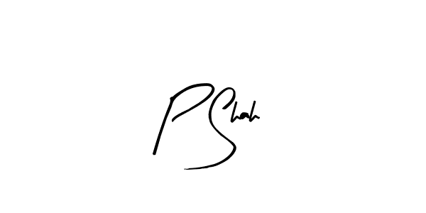 Best and Professional Signature Style for P Shah. Arty Signature Best Signature Style Collection. P Shah signature style 8 images and pictures png