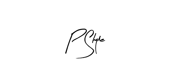 Create a beautiful signature design for name P Style. With this signature (Arty Signature) fonts, you can make a handwritten signature for free. P Style signature style 8 images and pictures png