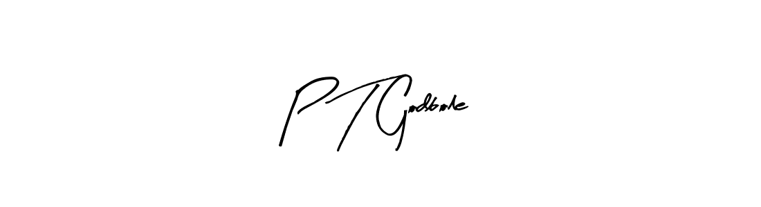 Use a signature maker to create a handwritten signature online. With this signature software, you can design (Arty Signature) your own signature for name P T Godbole. P T Godbole signature style 8 images and pictures png