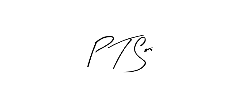 See photos of P T Soni official signature by Spectra . Check more albums & portfolios. Read reviews & check more about Arty Signature font. P T Soni signature style 8 images and pictures png