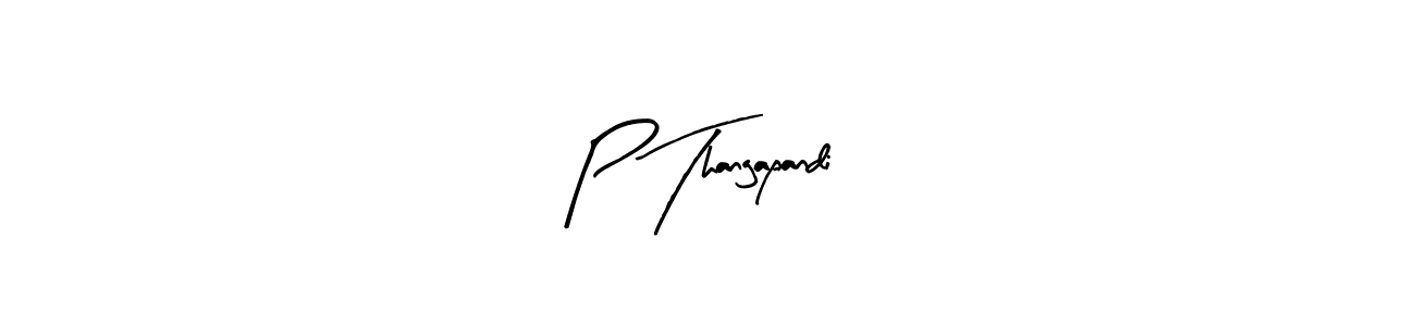 You should practise on your own different ways (Arty Signature) to write your name (P Thangapandi) in signature. don't let someone else do it for you. P Thangapandi signature style 8 images and pictures png