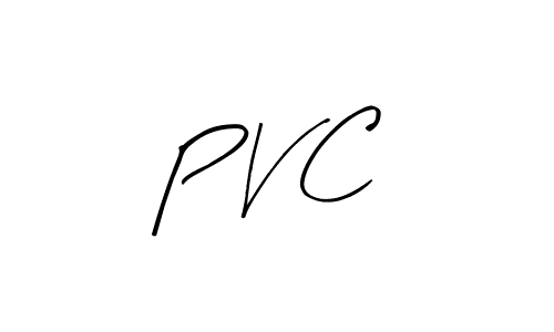 Make a beautiful signature design for name P V C. With this signature (Arty Signature) style, you can create a handwritten signature for free. P V C signature style 8 images and pictures png