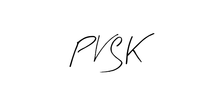 You should practise on your own different ways (Arty Signature) to write your name (P V S K) in signature. don't let someone else do it for you. P V S K signature style 8 images and pictures png