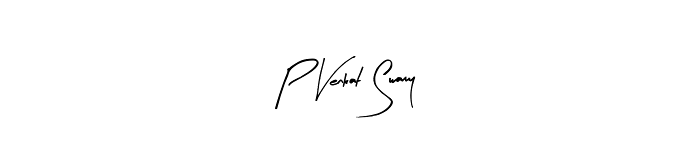P Venkat Swamy stylish signature style. Best Handwritten Sign (Arty Signature) for my name. Handwritten Signature Collection Ideas for my name P Venkat Swamy. P Venkat Swamy signature style 8 images and pictures png