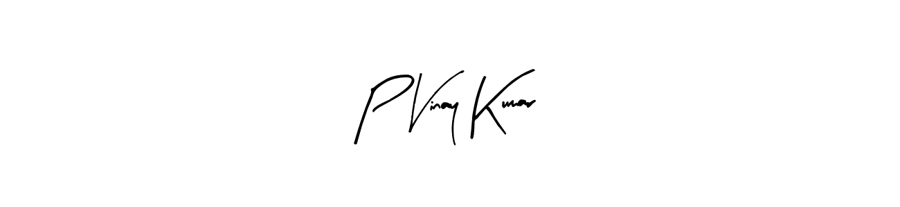 This is the best signature style for the P Vinay Kumar name. Also you like these signature font (Arty Signature). Mix name signature. P Vinay Kumar signature style 8 images and pictures png