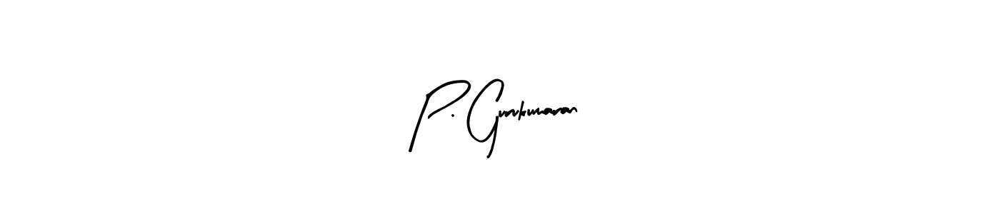 P. Gurukumaran stylish signature style. Best Handwritten Sign (Arty Signature) for my name. Handwritten Signature Collection Ideas for my name P. Gurukumaran. P. Gurukumaran signature style 8 images and pictures png
