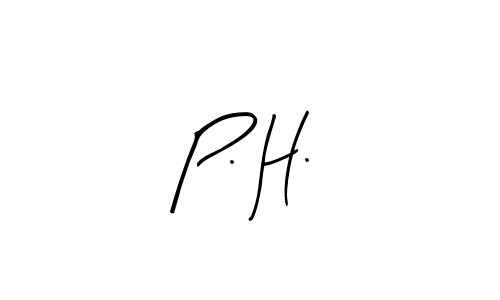 Make a beautiful signature design for name P. H.. Use this online signature maker to create a handwritten signature for free. P. H. signature style 8 images and pictures png