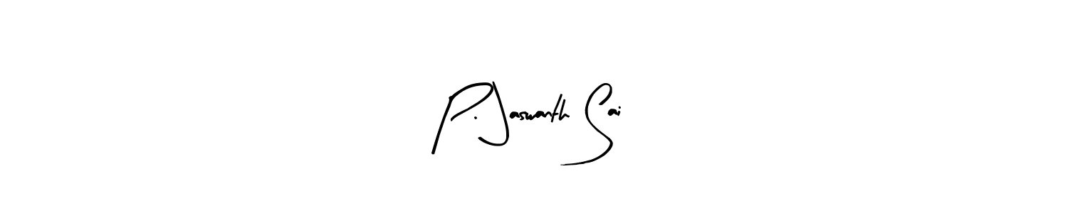 Also we have P. Jaswanth Sai name is the best signature style. Create professional handwritten signature collection using Arty Signature autograph style. P. Jaswanth Sai signature style 8 images and pictures png