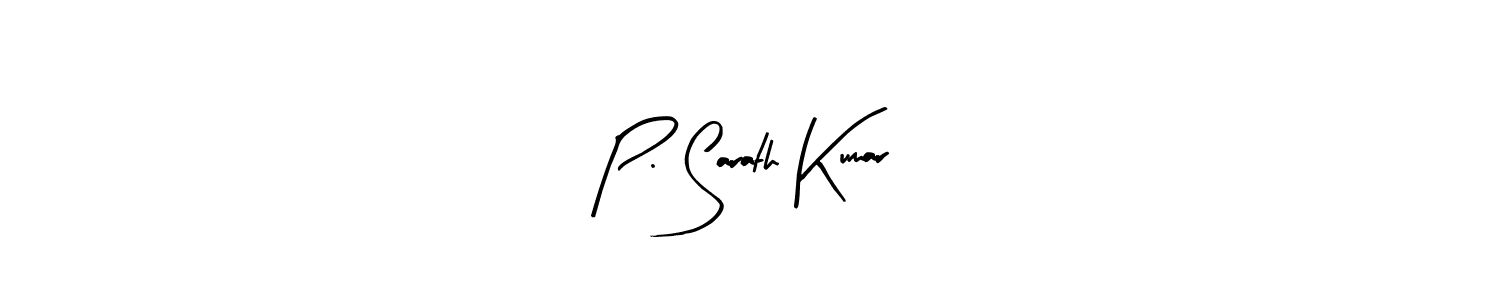 Use a signature maker to create a handwritten signature online. With this signature software, you can design (Arty Signature) your own signature for name P. Sarath Kumar. P. Sarath Kumar signature style 8 images and pictures png