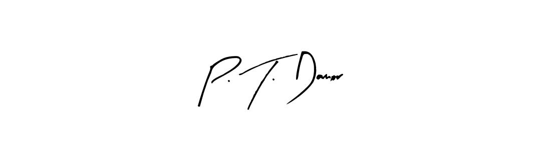 Here are the top 10 professional signature styles for the name P. T. Damor. These are the best autograph styles you can use for your name. P. T. Damor signature style 8 images and pictures png