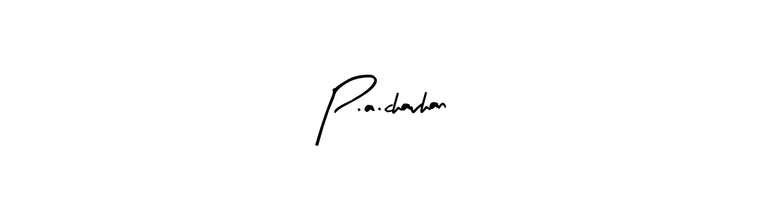 The best way (Arty Signature) to make a short signature is to pick only two or three words in your name. The name P.a.chavhan include a total of six letters. For converting this name. P.a.chavhan signature style 8 images and pictures png