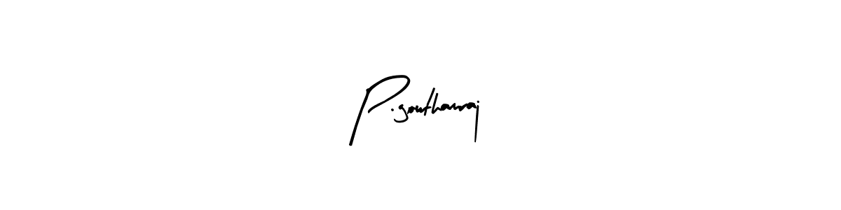 Best and Professional Signature Style for P.gowthamraj. Arty Signature Best Signature Style Collection. P.gowthamraj signature style 8 images and pictures png