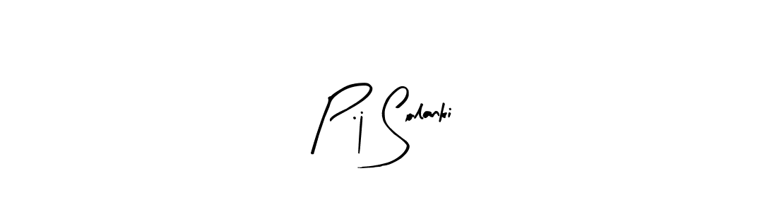 Similarly Arty Signature is the best handwritten signature design. Signature creator online .You can use it as an online autograph creator for name P.j Solanki. P.j Solanki signature style 8 images and pictures png