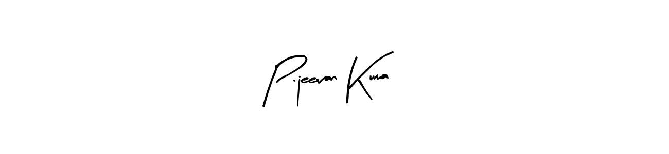 How to Draw P.jeevan Kuma signature style? Arty Signature is a latest design signature styles for name P.jeevan Kuma. P.jeevan Kuma signature style 8 images and pictures png