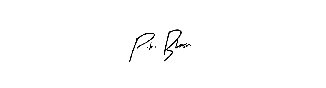 How to make P.k. Bhasin name signature. Use Arty Signature style for creating short signs online. This is the latest handwritten sign. P.k. Bhasin signature style 8 images and pictures png