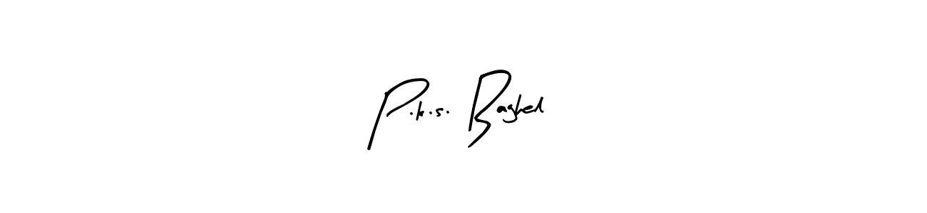 Best and Professional Signature Style for P.k.s. Baghel. Arty Signature Best Signature Style Collection. P.k.s. Baghel signature style 8 images and pictures png