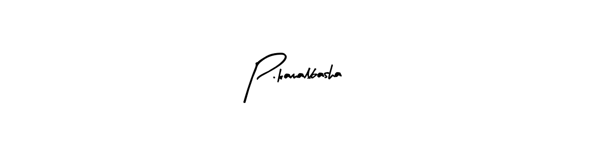 How to make P.kamalbasha name signature. Use Arty Signature style for creating short signs online. This is the latest handwritten sign. P.kamalbasha signature style 8 images and pictures png