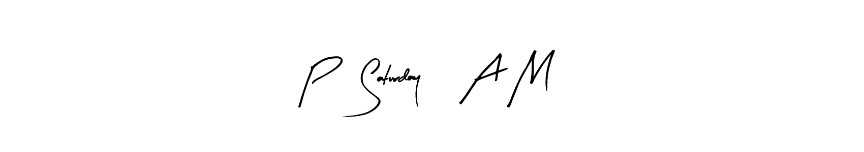 Use a signature maker to create a handwritten signature online. With this signature software, you can design (Arty Signature) your own signature for name P9 Saturday 6 A M. P9 Saturday 6 A M signature style 8 images and pictures png