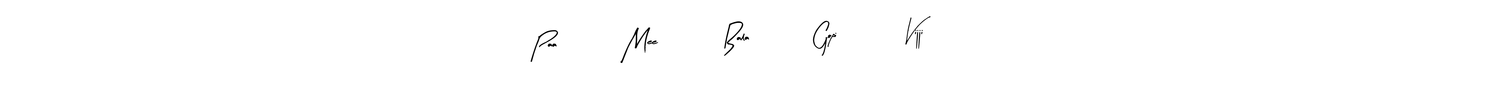 You should practise on your own different ways (Arty Signature) to write your name (Paa 1953 Mee 1963 Bala 1986 Gopi 1987 Vijji 1996) in signature. don't let someone else do it for you. Paa 1953 Mee 1963 Bala 1986 Gopi 1987 Vijji 1996 signature style 8 images and pictures png