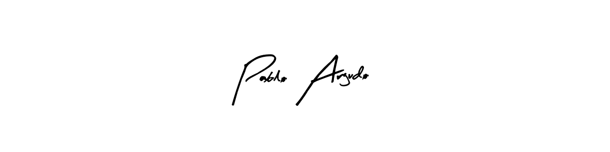 Design your own signature with our free online signature maker. With this signature software, you can create a handwritten (Arty Signature) signature for name Pablo Argudo. Pablo Argudo signature style 8 images and pictures png