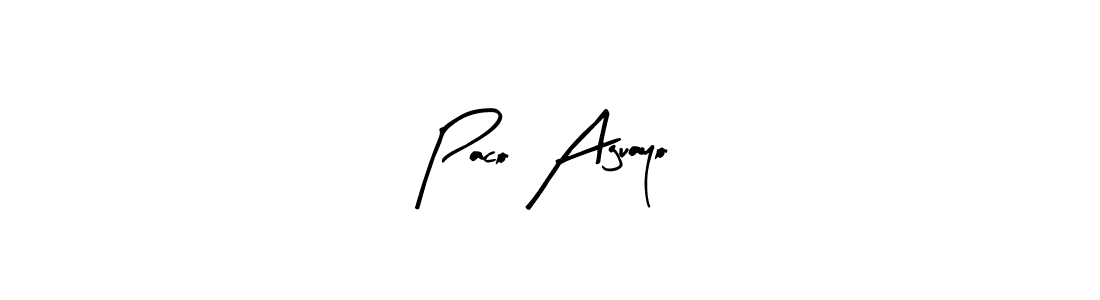 You can use this online signature creator to create a handwritten signature for the name Paco Aguayo. This is the best online autograph maker. Paco Aguayo signature style 8 images and pictures png