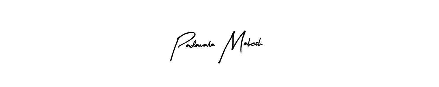 Once you've used our free online signature maker to create your best signature Arty Signature style, it's time to enjoy all of the benefits that Padamala Mahesh name signing documents. Padamala Mahesh signature style 8 images and pictures png