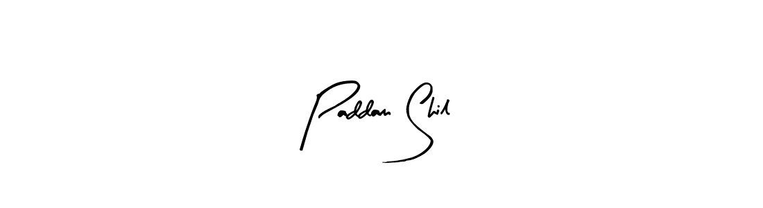 Paddam Shil stylish signature style. Best Handwritten Sign (Arty Signature) for my name. Handwritten Signature Collection Ideas for my name Paddam Shil. Paddam Shil signature style 8 images and pictures png