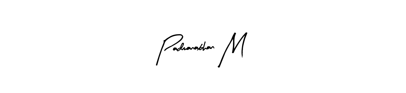 Make a beautiful signature design for name Padmanabhan M. Use this online signature maker to create a handwritten signature for free. Padmanabhan M signature style 8 images and pictures png
