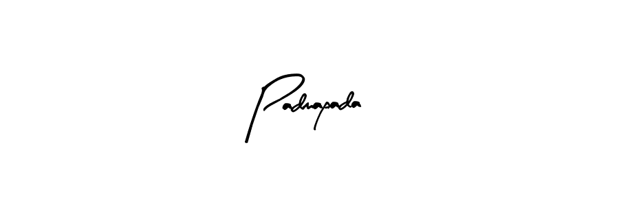 Make a beautiful signature design for name Padmapada. With this signature (Arty Signature) style, you can create a handwritten signature for free. Padmapada signature style 8 images and pictures png