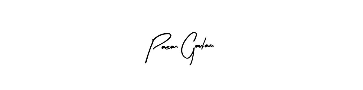 How to Draw Paean Gautam signature style? Arty Signature is a latest design signature styles for name Paean Gautam. Paean Gautam signature style 8 images and pictures png
