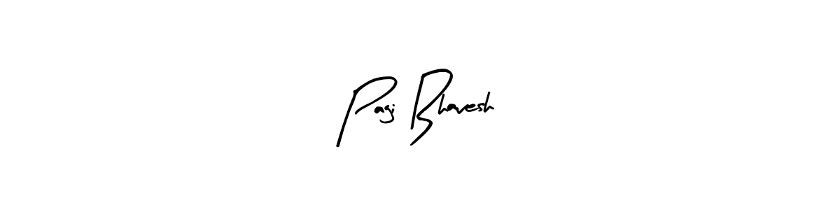 You should practise on your own different ways (Arty Signature) to write your name (Pagi Bhavesh) in signature. don't let someone else do it for you. Pagi Bhavesh signature style 8 images and pictures png
