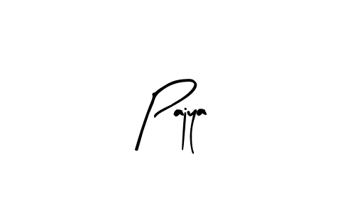 How to Draw Pajya signature style? Arty Signature is a latest design signature styles for name Pajya. Pajya signature style 8 images and pictures png