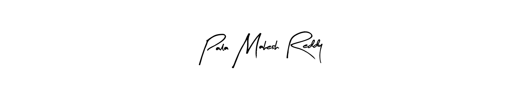 Use a signature maker to create a handwritten signature online. With this signature software, you can design (Arty Signature) your own signature for name Pala Mahesh Reddy. Pala Mahesh Reddy signature style 8 images and pictures png