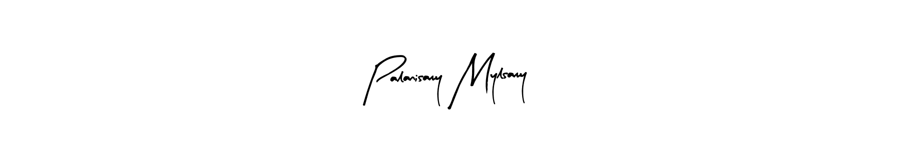 How to make Palanisamy Mylsamy signature? Arty Signature is a professional autograph style. Create handwritten signature for Palanisamy Mylsamy name. Palanisamy Mylsamy signature style 8 images and pictures png