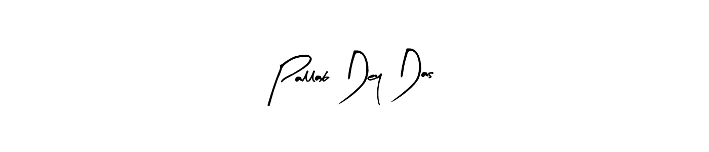 How to make Pallab Dey Das name signature. Use Arty Signature style for creating short signs online. This is the latest handwritten sign. Pallab Dey Das signature style 8 images and pictures png