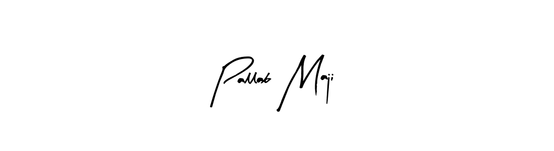 Make a beautiful signature design for name Pallab Maji. With this signature (Arty Signature) style, you can create a handwritten signature for free. Pallab Maji signature style 8 images and pictures png