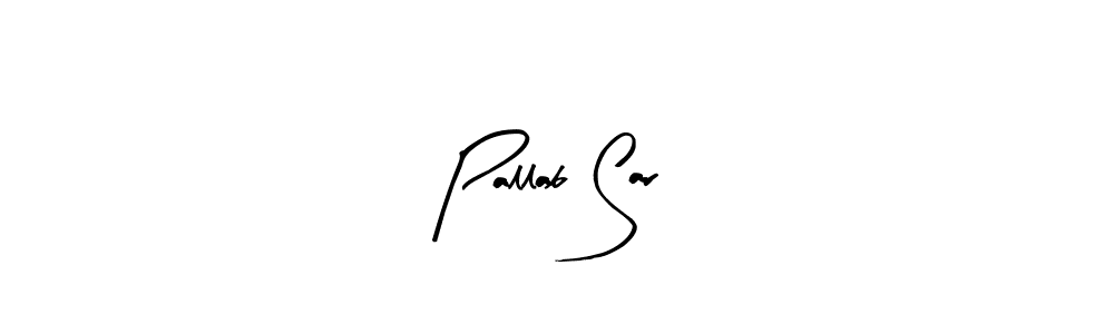 Similarly Arty Signature is the best handwritten signature design. Signature creator online .You can use it as an online autograph creator for name Pallab Sar. Pallab Sar signature style 8 images and pictures png